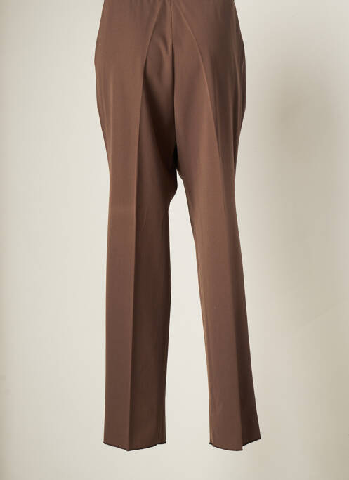 Pantalon droit marron KARTING pour femme