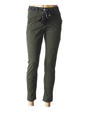 Pantalon 7/8 vert COUTUREVE pour femme