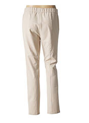 Pantalon droit beige FRANK WALDER pour femme seconde vue
