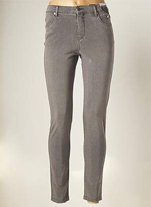 Pantalon 7/8 gris MARBLE pour femme