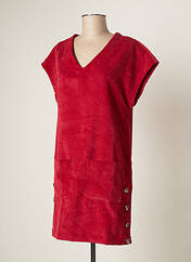 Robe courte rouge BANANA MOON pour femme seconde vue