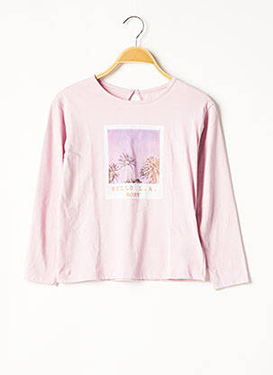 T-shirt rose ROXY pour fille