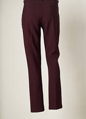 Pantalon 7/8 violet IKKS pour femme seconde vue