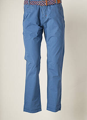 Pantalon chino bleu KAPORAL pour femme