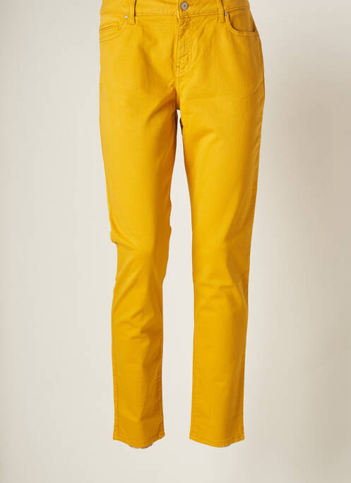 Pantalon slim jaune KANOPE pour femme