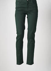 Pantalon droit vert YOULINE pour femme seconde vue