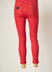 Pantalon 7/8 rouge LOIS pour femme seconde vue
