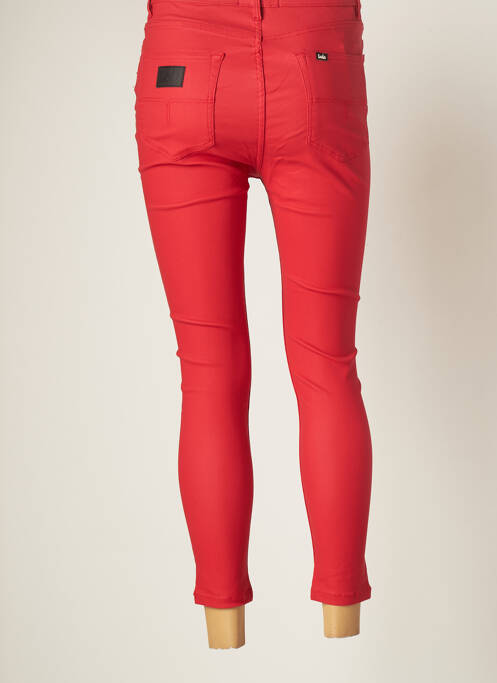 Pantalon 7/8 rouge LOIS pour femme