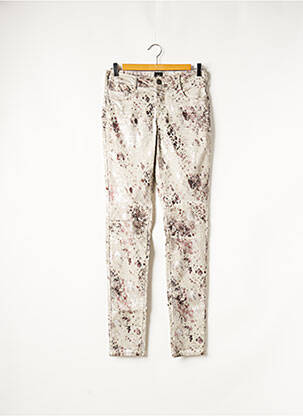 Pantalon slim stretch taille normale gris NÜ femme