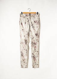 Pantalon slim stretch taille normale gris NÜ femme
