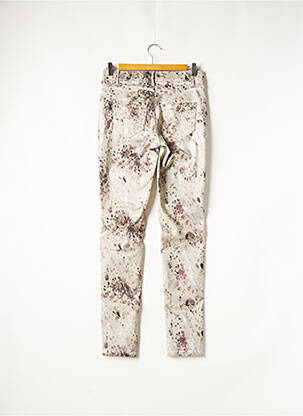 Pantalon slim stretch taille normale gris NÜ femme