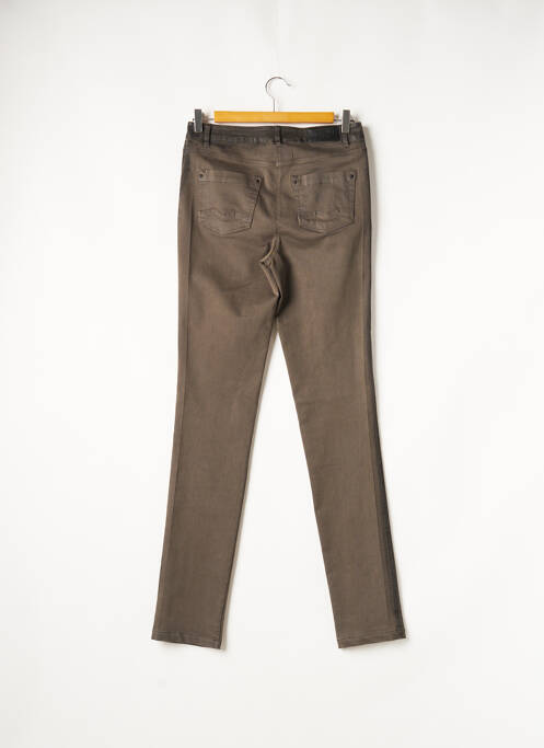 Pantalon slim vert MC PLANET pour femme