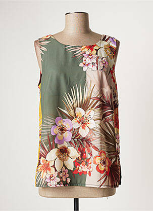 Blouse vert GILMA D'AGO' pour femme