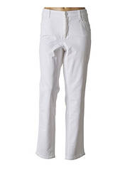 Pantalon droit blanc CAMBIO pour femme seconde vue