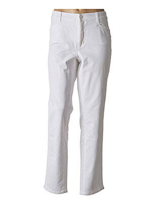 Pantalon droit blanc CAMBIO pour femme