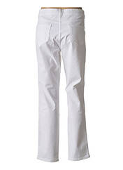 Pantalon droit blanc CAMBIO pour femme seconde vue