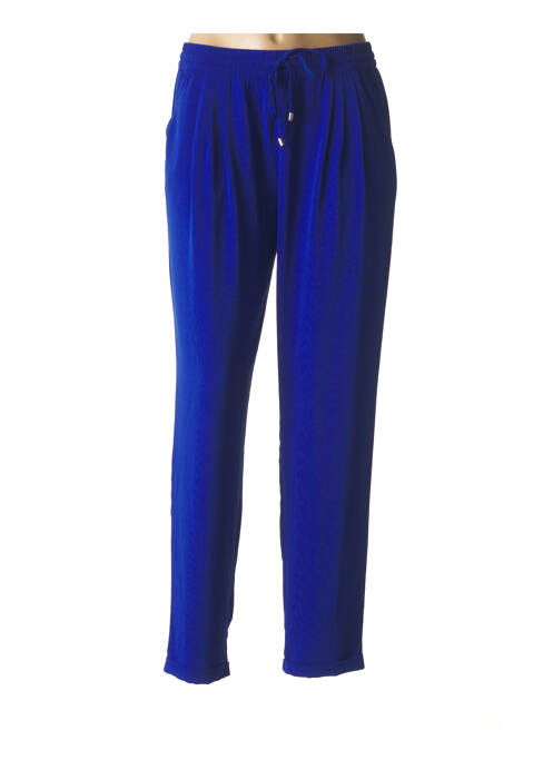 Pantalon 7/8 bleu MOLLY BRACKEN pour femme