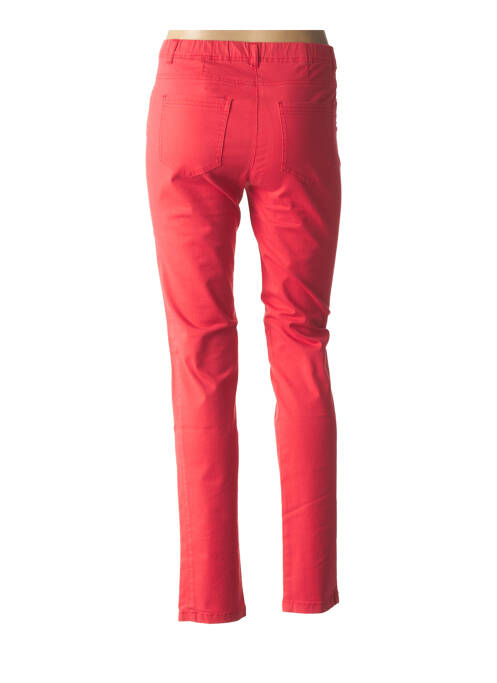 Pantalon droit rouge EUGEN KLEIN pour femme
