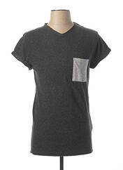 T-shirt gris ELEVEN PARIS pour homme seconde vue