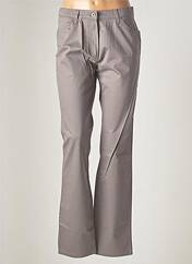Pantalon droit gris SETRAK pour femme seconde vue