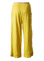 Pantalon droit jaune ALEMBIKA pour femme seconde vue