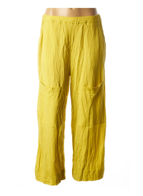 Pantalon droit jaune ALEMBIKA pour femme