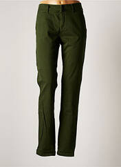 Pantalon chino vert ON.YOU pour femme seconde vue