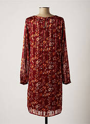Robe mi-longue rouge CREAM pour femme seconde vue