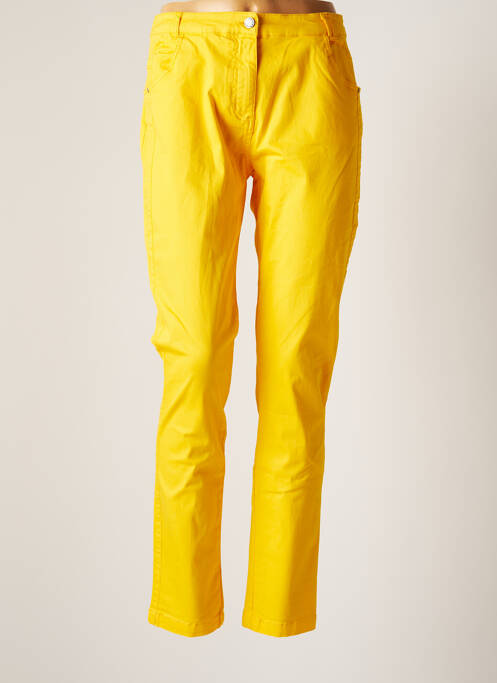 Pantalon slim jaune MADO ET LES AUTRES pour femme