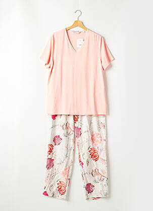 Pyjama rose CHERIE LINE pour femme