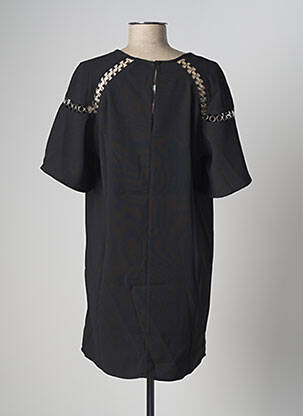 Robe courte manches courtes manches courtes noir MOLLY BRACKEN femme