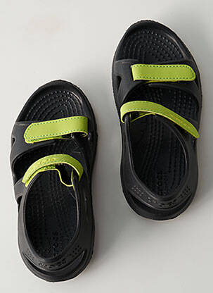 Sandales/Nu pieds noir CROCS pour garçon