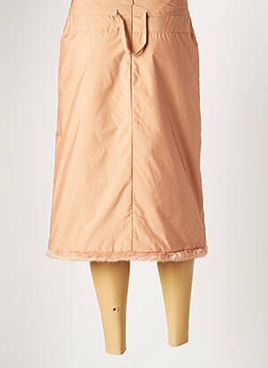 Jupe mi-longue coupe droite rose RECH SPORT femme