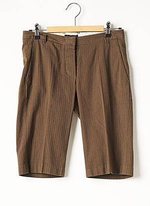 Bermuda taille basse taille basse marron IKKS femme