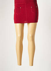 Mini-jupe rouge DIPLODOCUS pour femme seconde vue