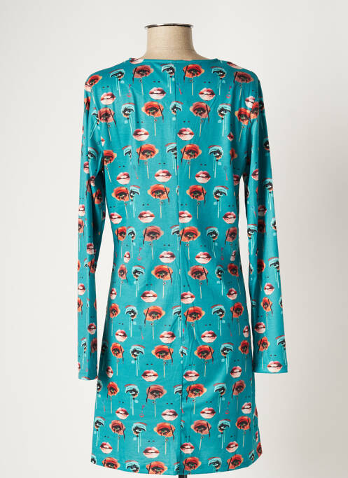 Robe courte bleu SMASH WEAR pour femme