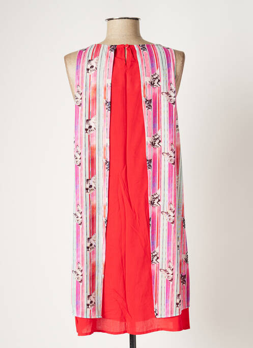 Robe courte rose SMASH WEAR pour femme