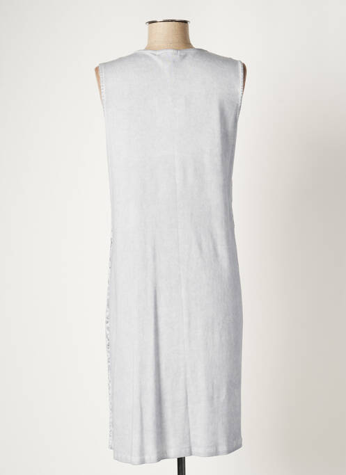 Robe mi-longue gris DANEVA pour femme