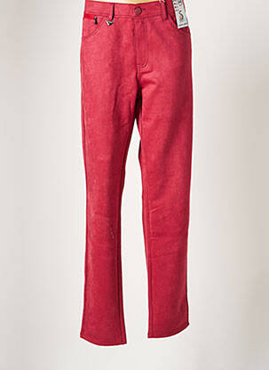 Pantalon droit rouge S.QUISE pour femme
