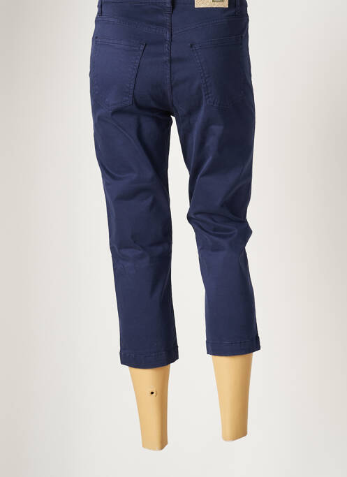 Pantacourt bleu CRN-F3 femme