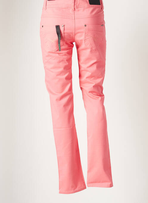 Pantalon droit rose JENSEN pour femme