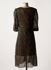 Robe mi-longue noir ORFEO pour femme seconde vue