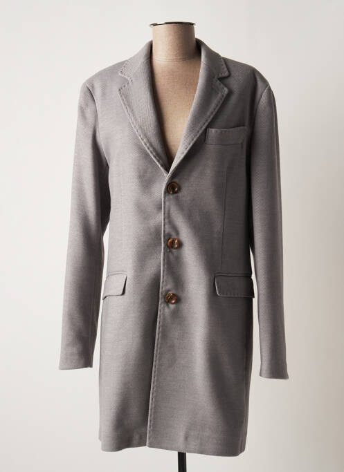 Manteau long gris IMPERIAL pour femme