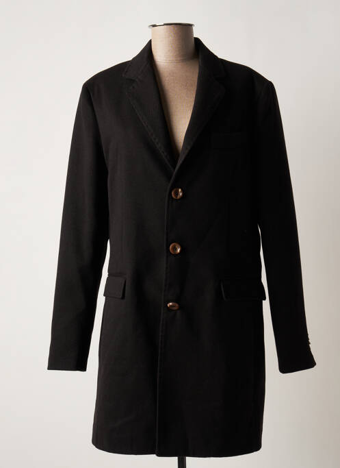Manteau long noir IMPERIAL pour femme