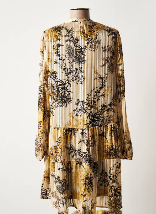 Robe mi-longue beige PLEASE pour femme