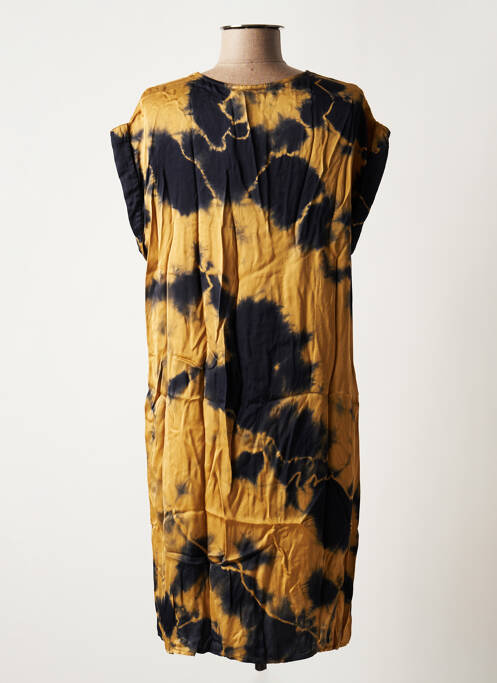 Robe mi-longue bleu LAUREN VIDAL pour femme