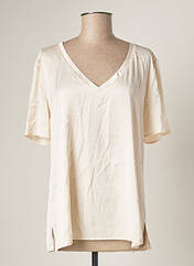 Blouse beige IMPERIAL pour femme seconde vue