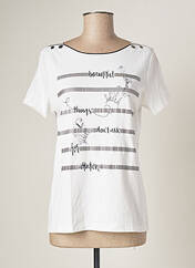 T-shirt blanc LE CABESTAN pour femme seconde vue