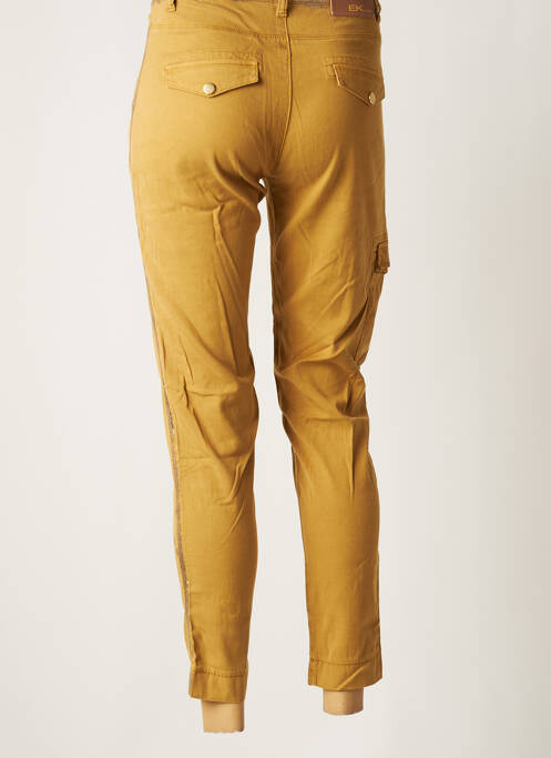 Pantalon 7/8 beige EVA KAYAN pour femme