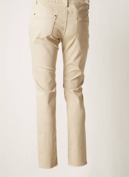 Pantalon droit beige KALISSON femme